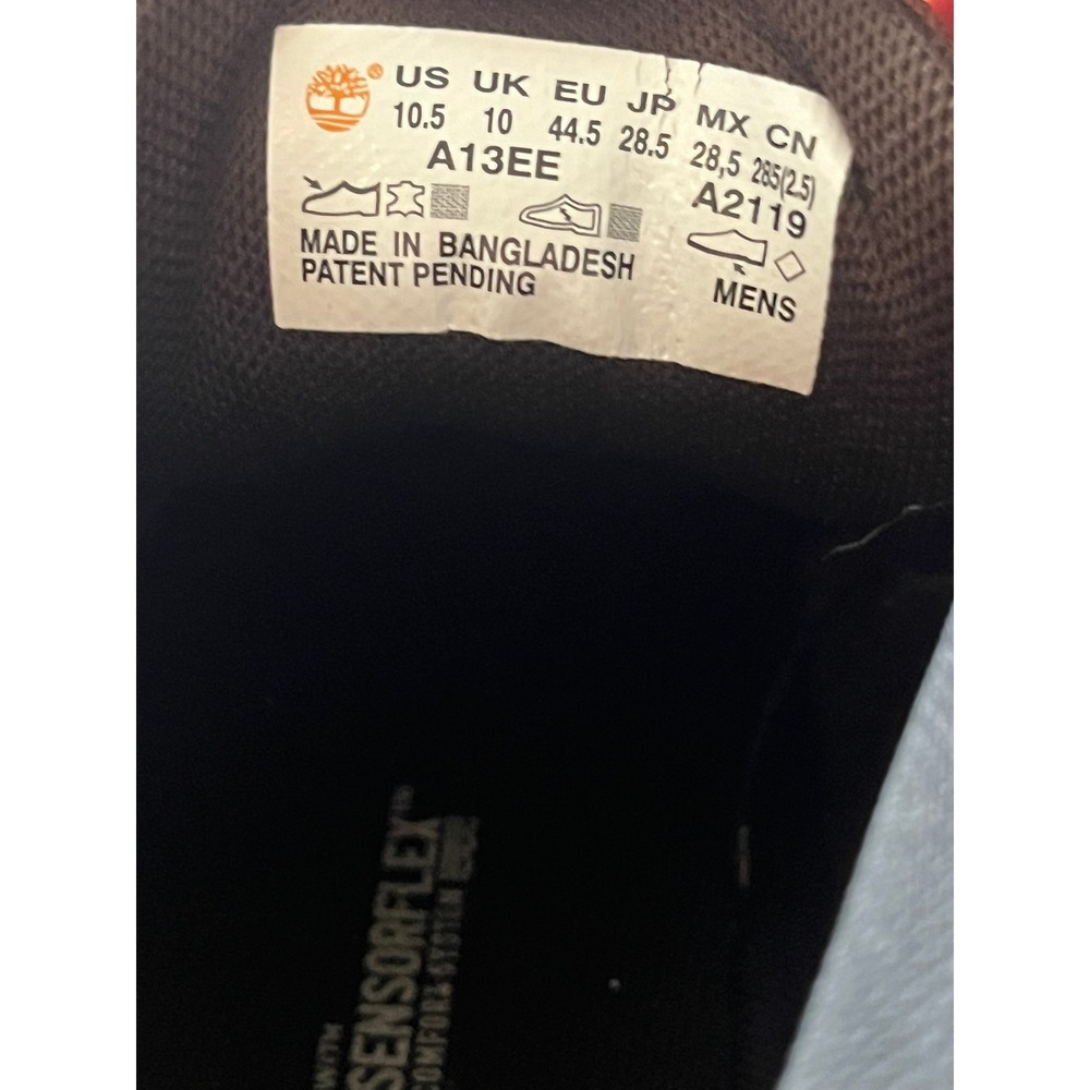 Timberland Killington Chukka Brown Leather Boots SensorFlex A13EE Mens 10.5 - Picture 10 of 14